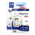 Yasen Transfer Paper Sublimation 100Sheets A4/A3 100GSM QuickDry HeatTransfer for Sublimation Printing&HeatPress Machine. 