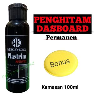 WK Penghitam Motor / Plastrim / Penghitam Body Kasar / Dashboard / Plastic Trim Restore