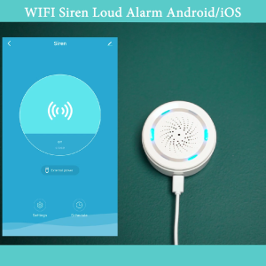 BARDI Smart Home Wi-Fi Siren Loud Alarm