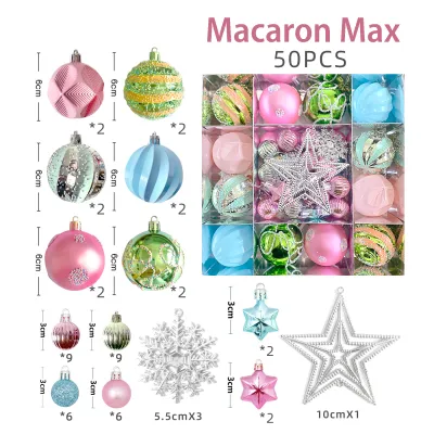 [V.Home] 【Christmas tree Balls】Buy 2 get $2 off! Ornaments for Christmas tree / Party / Event / Home decorations