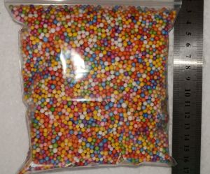 Color Colour Colorful Rainbow Styrofoam beads bead Diy Slime rainbow 2-4mm diameter wedding decoration gift pack for create crafts craft and art by using white glue to stick on