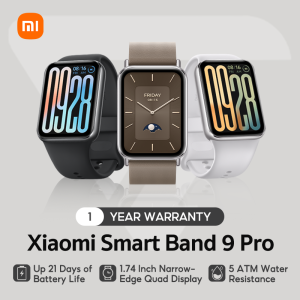 Xiaomi Smart Band 9 Pro Upgraded AFE Chip Linear Motor 1.74-inch AMOLED With 2.5D Cover Glass Built-in GNSS And Compass Smart Watch