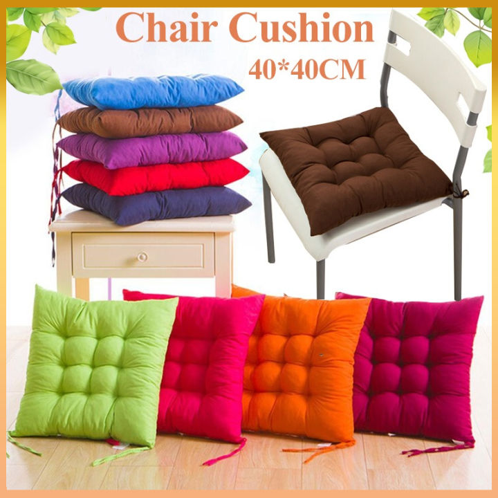 Petally Furniture Chair Cushions Chair Seat Pad Soft Pad Tie on