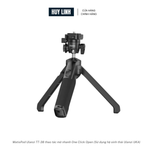 Ulanzi TT38 Chân tripod để bàn dành cho máy ảnh mini Sony/Canon/Nikon/Fujifilm DSLR T070GBB1