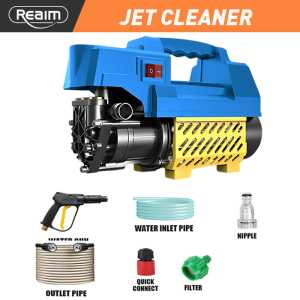 Reaim 600W Jet Cleaner 450Bar Mesin Cuci Motor Jet Cleaner Mesin Cuci Mobil Alat Cuci Motor
