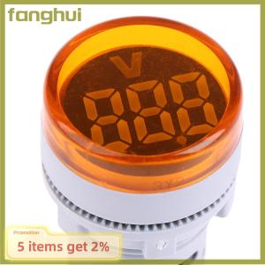 fanghui 22MM AD16-22DSV Mini Voltage Meter LED Digital Display Voltmeter Indicator Signal Light Pilot Lamp