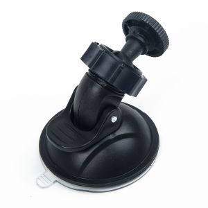 Gracekarin Car Dash Camera Suction Cup Mount Rotating Ball Head Bracket Holder With 6mm Screw Black Plastic Stand For Video Recorder NEW