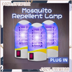 LED Electric Mosquito Killer Night Lamp Pest Repeller Lamp Household Indoor Plug In Manual Switch Fly Bug Insect Trap