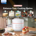 PHILIPS Mini Digital Rice Cooker 0.54L - 3 Cups For Small Families, Auto Keep Warm HD3064/62. 