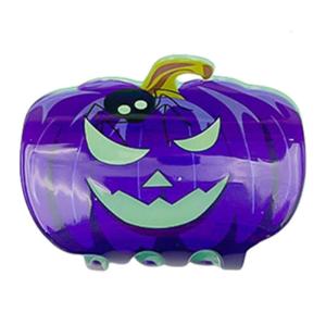 Pumpkin Hair Clip Large Hair Claw Clip Fashion Spooky Adornment Catch Halloween Barrettes Hair Styling Tool Ornaments