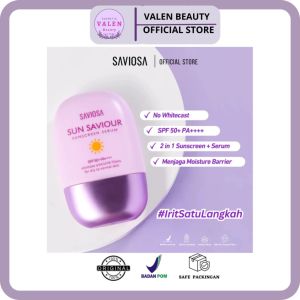 SAVIOSA Sun Saviour 2in1 Suncreen Serum SPF 50+ PA++++ Anti Belang & Tekstur Ringan | Anti UVA UVB