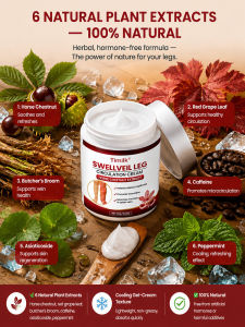 Vascular Cream Varicose Vein Cream For Leg Pain Relief/3-Minute Swelling Reduction/Visszérkrém Set/Soothes Leg Discomfort/Easy Daily Care For Adults