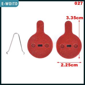 E-WOITD  1pair Mountain Bike Cycling Copper Fiber Metal Disc Brake Pads Bike Accessories