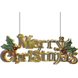 Christmas Three-dimensional English Decoration Sign English Alphabet christmas house number Christmas Party DIY JVL