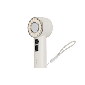 Sothing Engine Ice Powerful with Ice Cooling Pad Handheld Fan 100 Stepless Speeds 30dB Ultra-Quiet Turbo Fan