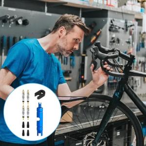 12Pcs Valves Core Remover Dismantle Removal Tool Tubeless Valves Core Repair Tools Valves Stem Removal Installation Tool