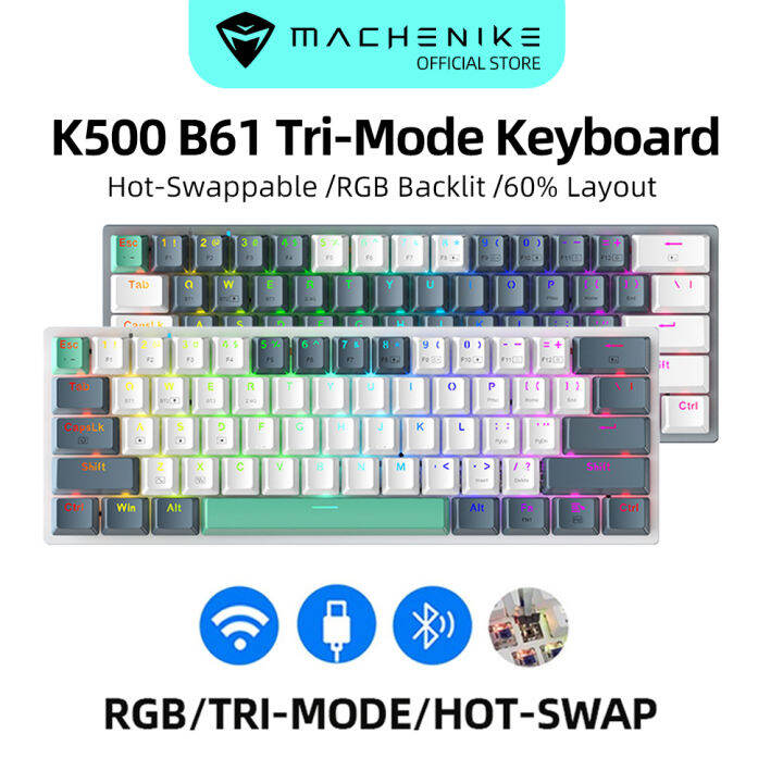 Machenike K B B N Ph M C Key Tri Ch C D Y G Bluetooth Kh Ng D Y N N N Rgb Hot