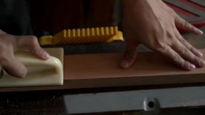 Rak dinding ambalan gantung melayang ukuran 1 meter