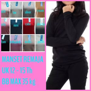 BAJU MANSET REMAJA SPANDEK TERMURAH DIJAMIN BAGUS DAN NYAMAN