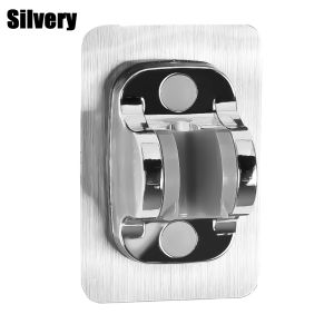 Wall Mount Adjustable Shower Head Bracket with Expansion Screw Handheld Sprayer Fixed Base Bathroom Accessories