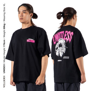 Wellborn Limitless Black Oversized T-shirt