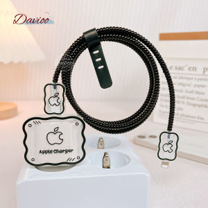 Iphone 18w&20w | Set 5 PCS Paket Cover Pelindung Kabel & Kepala Charger Untuk Charger Iphone 18w & 20w