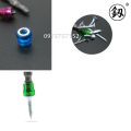 Mũi vít Nhật Bản PH2 dài 100mm Fukuoka đa năng trợ lực, đầu mũi bắn vít 2 đầu 4 cạnh bake có vòng nam châm từ tính siêu hít, mũi bắt vít PH2x100mm thép S2 siêu cứng, chống tòe, mũi bắt vít mũi dù, đầu bắt vít tới hạn cao cấp. 