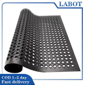 Anti Slip Kitchen Rubber Matting Industrial Grade For Heavy Duty Restaurant Usage Safety & Security