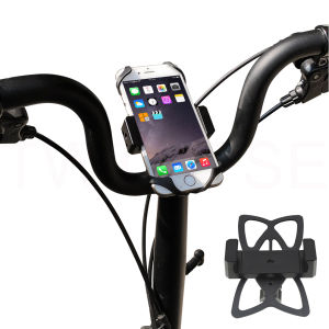 Bicycle Phone Holder For Brompton Folding Bike Phone Mount 3SIXTY PIKES Handlebar Handlepost Alloy Stand Support Clip Gopro Accessory