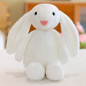 【New】30cm Cute Plush Toy Rabbit Doll Bunny Plush Toys Long Ear Rabbit Stuffed Doll Toys For Kids Girls