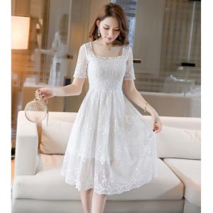 D11746 Party Mood Lace Embro Dress