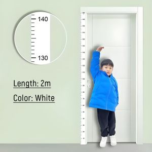 Seeko Height Growth Chart Wall Sticke 0-200cm Height Paper Ruler Kids Height Measure Ruller 1Roll