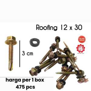 Baut sekrup wilson sds # 12 X 30 HARGA PER 1 BOX