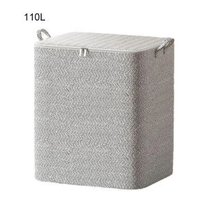 220L Storage Bag Foldable Zipper Storage Bag Clothing Dustproof Storage Box COD