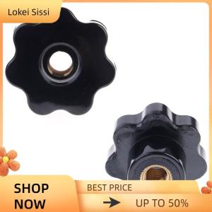 Lokei พลาสติก M4 M5 M6 M8ด้ายหญิงเจ็ด Star shaped HEAD CLAMP NUTS KNOB