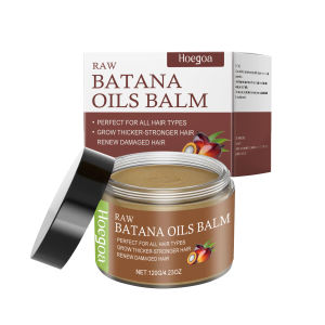 new Hoegoa Batana Hair Nourishing Balm Improve Silky Thicker Curly Smoothing Frizz Repair Damaged Increase Growth Hair Conditioner Free Shipping