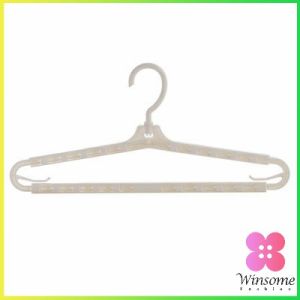 Winsome ไม้เเขวนเสื้อ ไม้แขวนเสื้อ ปรับ ยืด หด ได้ ไม้แขวนผ้าพลาสติก hanger