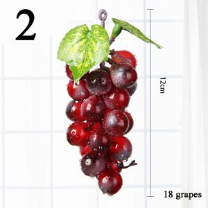 FORESTRY Mini Garden Plastic Wedding Decorative Simulation Artificial Fruit Grapes Home Decor