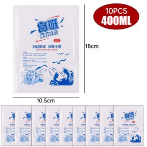 ครึ่งราคา 10ชิ้น จัดส่งแพ็คเย็น / แพ็คน้ำแข็งแบบใช้ซ้ำได้สำหรับกระติกเก็บความเย็น ถุงใส่อาหารกลางวันแช่แข็ง / แพ็คน้ำแข็งสำหรับช่องแช่แข็ง