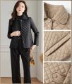 jaket bawah fesyen kolar berdiri jaket kapas kecil slim fit sesuai selesa nipis dan ringan. 
