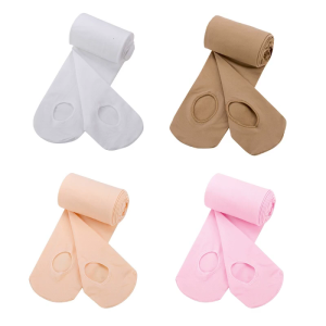 Ballet Tights Ultra-Soft Transition Dance Leggings Stockings Solid Color Opaque Convertible Tights for Girls Women Toddl