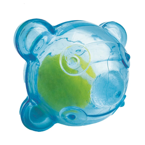 Pet Chewing Toy Ball with Squeaky Sound Effects and Enhancing Elasticity Bouncing Toy for Outdoor Indoor Entertainment
