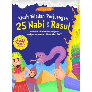 Buku Cerita Anak Kisah Teladan Perjuangan 25 Nabi dan Rasul Bonus Stiker
