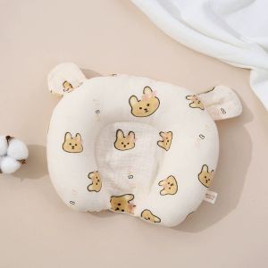 AODUOYAYA Newborn Head Shaping Pillow Adjustable Breathable Flat Head Preventio Cotton Pillow Baby Pillow