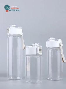 【Special Offer】Plastic Water Bottle 800ml with Tea Infuser Built In Strainer Fruits Infused Water Bottle BPA Free Shatterproof High Temperature Resistant Portable Kids Sports Bottle For School Gym Outdoor Summer