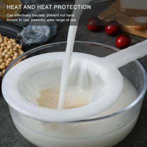【LovingLife Store】100/200/400 Mesh Kitchen Ultra-fine Mesh Strainer Kitchen Nylon Mesh Filter Spoon for Suitable for Soy Milk Coffee Milk Yogurt
