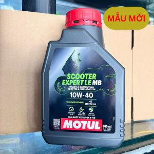 Nhớt Motul Xe Tay Ga Scooter Expert 10w40 800ml+ Nhớt Lap/Nhớt Hộp Số Motul 120ml Chính Hãng Cao Cấp- Cam kết chính hãng