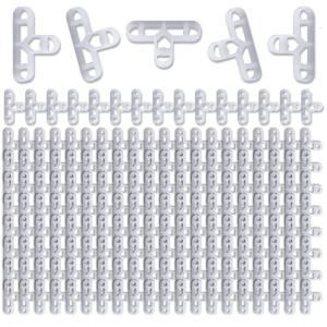 200 Miếng đệm gạch lát gạch 10mm 3/8 inch với màu sắc rõ ràng thuận tiện cho các dự án sàn và tường liền mạch