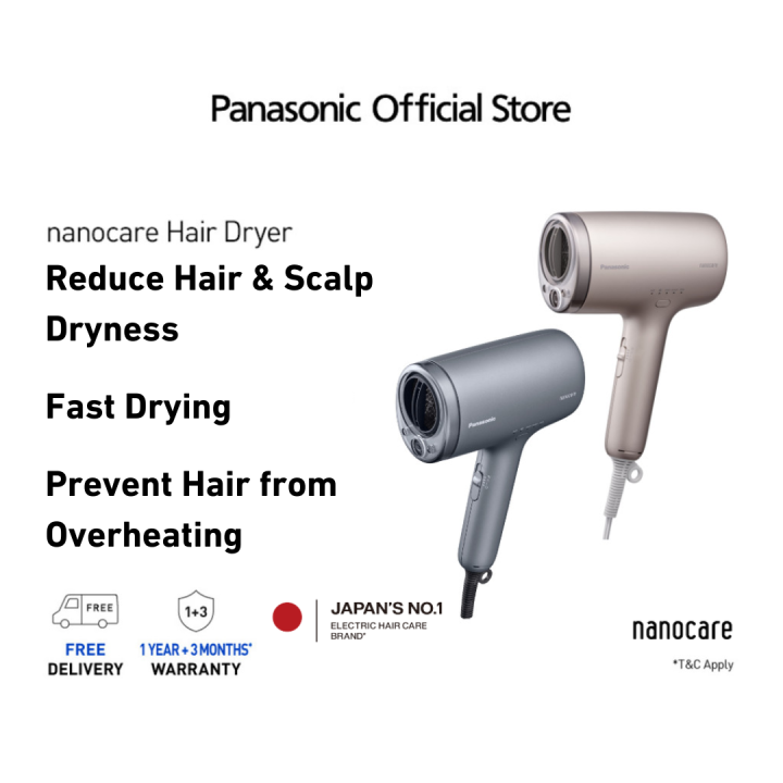 Panasonic nanocare EH-NA9M nanoe Hair Dryer with Scalp and Skin
