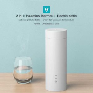Viomi Teko Listrik Electric Thermos Kettle 400ml Portable Bottle
